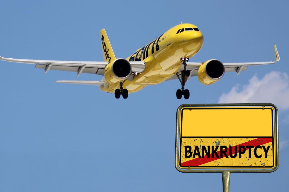Spirit Airlines se convierte en la primera aerolínea importante de EE. UU. en liquidar activos en un cuarto de siglo tras agotar su capital operativo