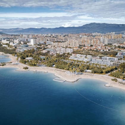 Split parece una postal de película y tiene una insólita unión futbolera con la Argentina
