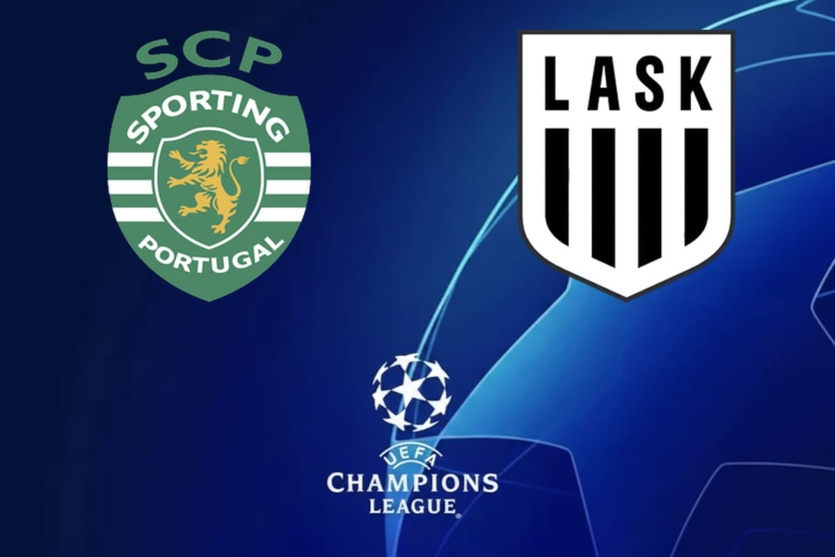 Sporting CP vs. LASK, por una nueva jornada de la Liga de Campeones de Europa