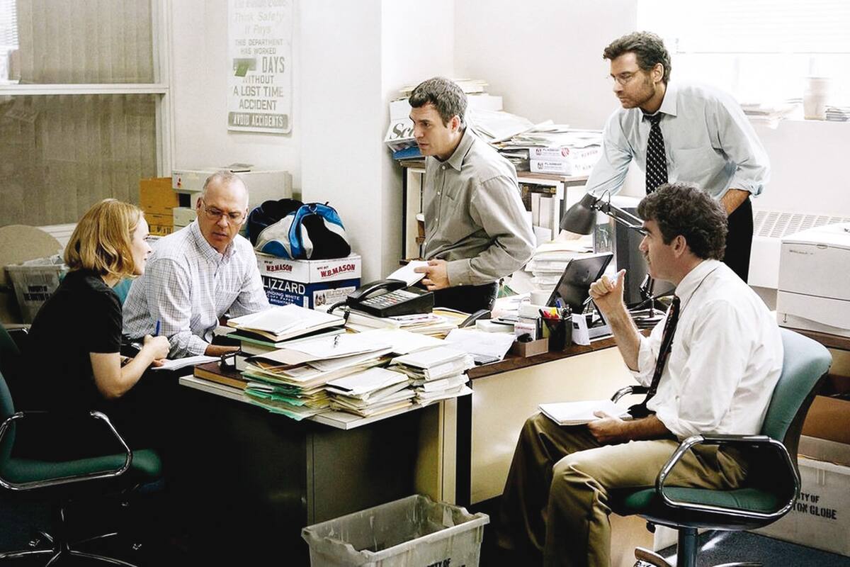 Spotlight, de Todd McCarthy, ganadora del Oscar 2016 a la Mejor Película