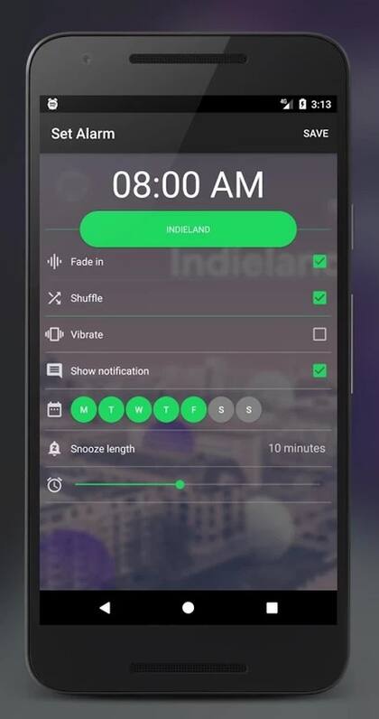 SpotOn Alarm, para usar la música de Spotify como despertador