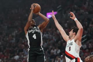 Spurs vencen 120-108 a Trail Blazers sin Wembanyama y toman ventaja 2-1 en la serie