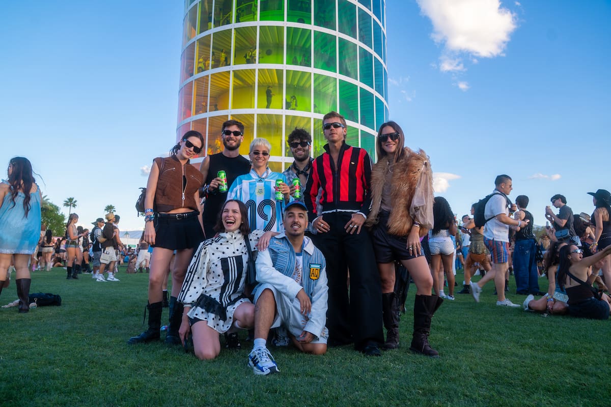 Squad completo de Heineken dijo presente en Coachella