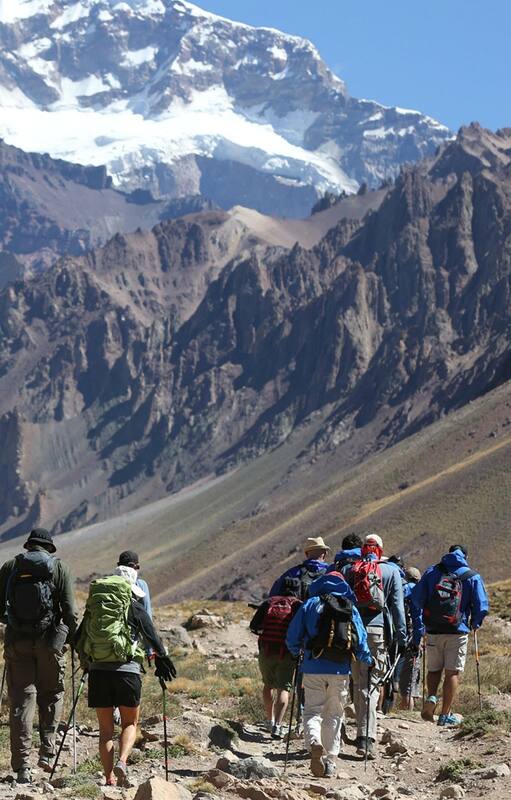 En el cuarto día de expedición los integrantes del Summit Aconcagua se enteraron de la decisión del Parque Provincial Aconcagua