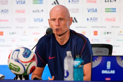 Stale Solbakken, DT de Noruega, un hombre de declaraciones muy llamativas (AP Foto/Tony Gutiérrez)