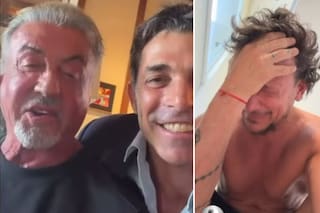 La conmovedora reacción de Nico Vázquez al inesperado llamado de Sylvester Stallone