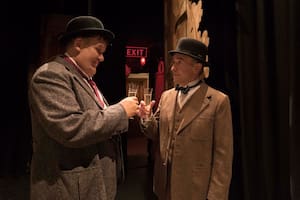 Stan & Ollie (2018), con Steve Coogan y John C. Reilly como El Gordo y el Flaco