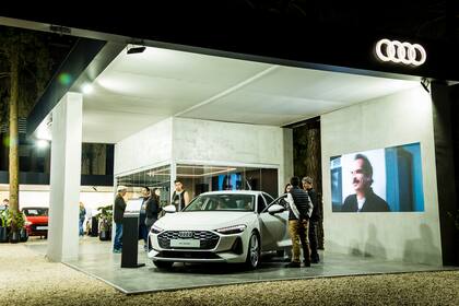 Stand de Audi en Cariló.