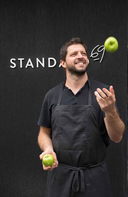 El chef Javier Rodríguez se luce con platos simples e ingredientes frescos.