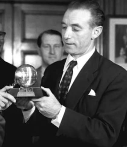 Stanley Matthews ganó la primera edición del premio en 1956, a los 41 años