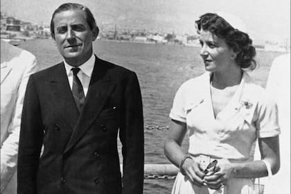 Starvos Niarcho se casó con Eugenia Livanos en 1947
