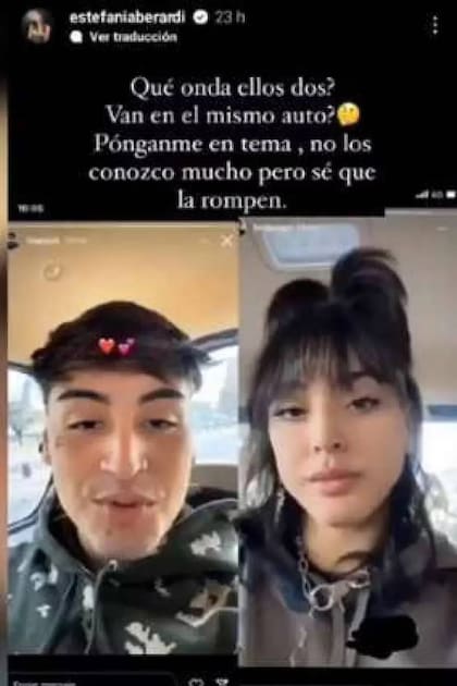 Stefanía Berardi, de LAM, alertó sobre la unión entre Belu y Tiago PZK, que está de gira por todo el país