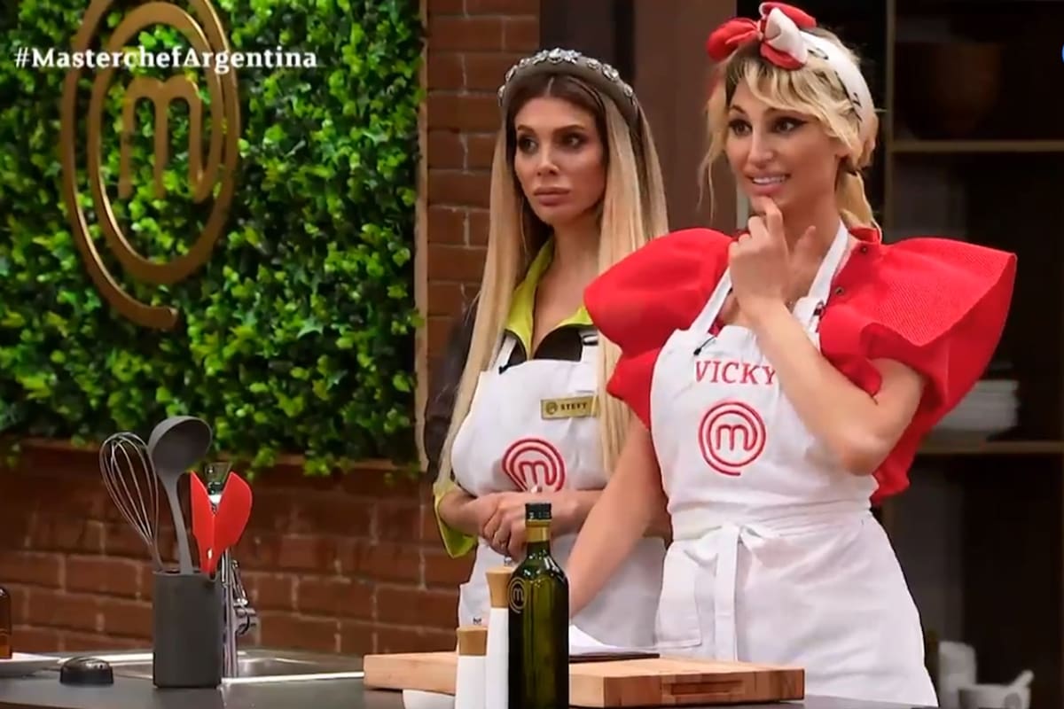 Stefanía Xipolitakis y Vicky Xipolitakis en MasterChef Celebrity