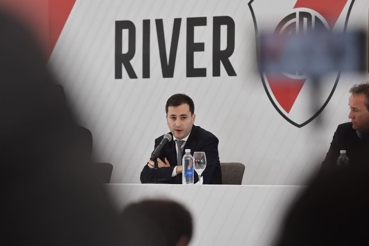 Stefano Di Carlo, el presidente de River, explicó por qué el club votó en contra del nuevo torneo de la AFA para la Primera División