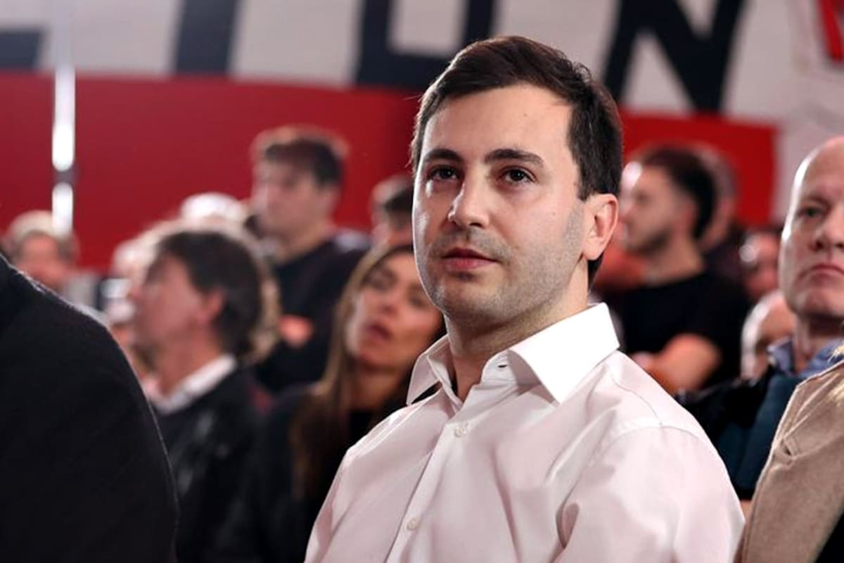 Stéfano Di Carlo es el candidato del oficialismo en River para las elecciones de este sábado