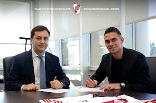Borré, de irse libre de River a un regreso que costó millones: "Algunas historias nunca terminan"