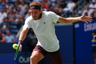 Tsitsipas quiere ser el salvador del revés de una mano en el US Open