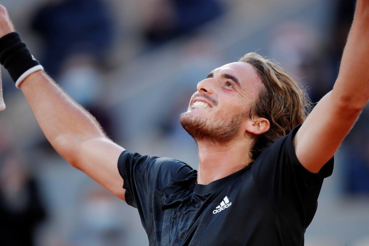 Stefanos Tsitsipas le ganó a Andrey Rublev por los cuartos de final