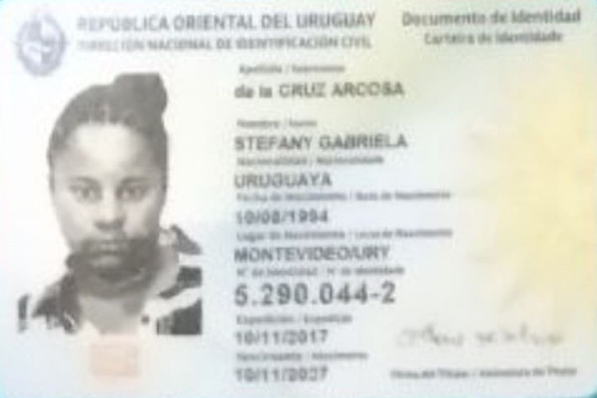 Stefany Gabriela De la Cruz Arcosa, hermana de Nicolás, el volante de River