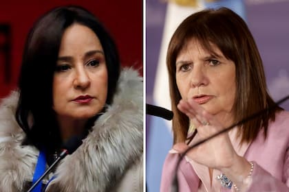 Stella Marina Lugo de Montilla y Patricia Bullrich