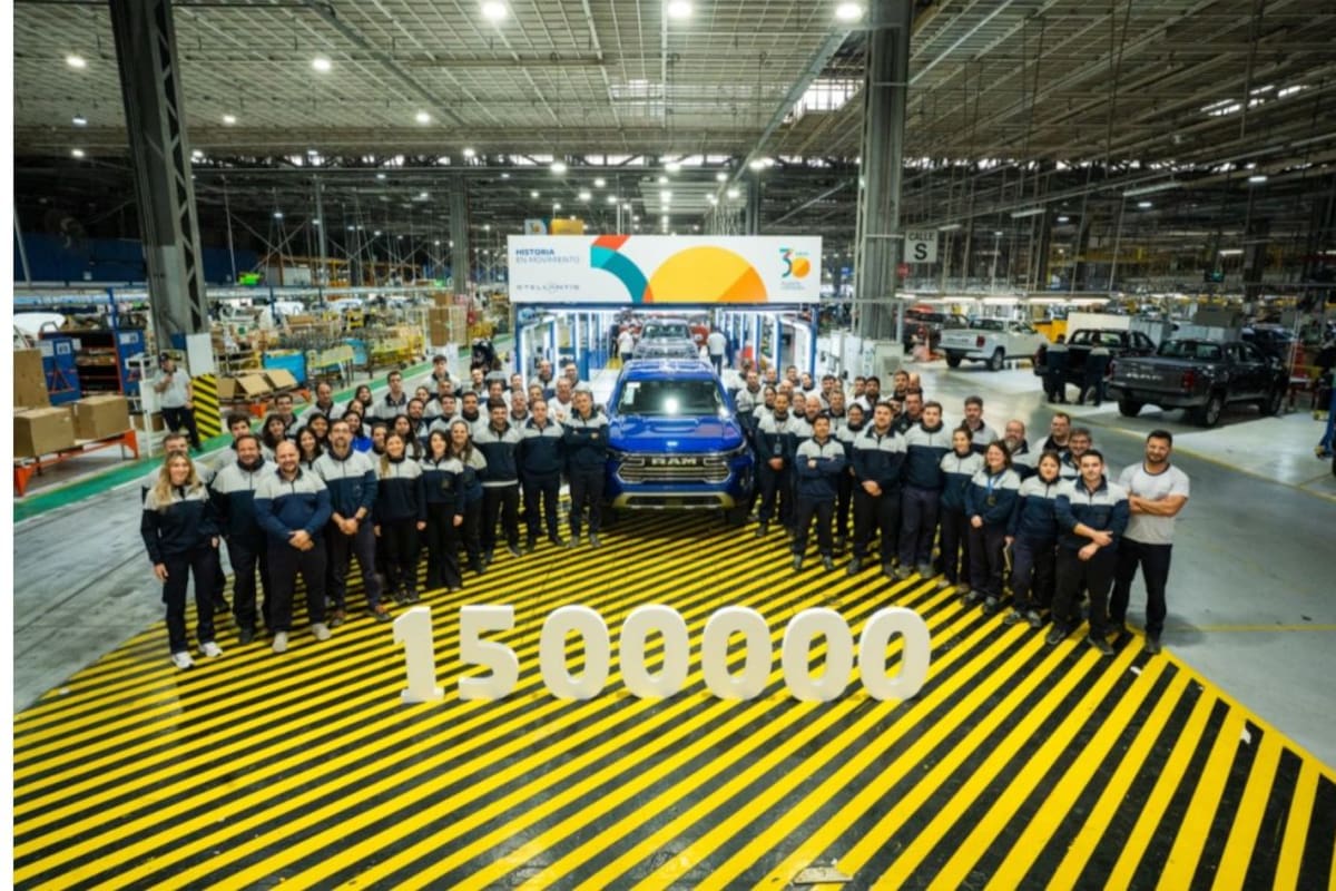 Stellantis alcanzó 1,5 millones de vehículos fabricados en Córdoba