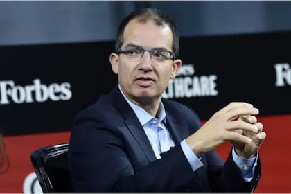 Stephane Bancel, CEO de Moderna, fabricante de vacunas Covid-19