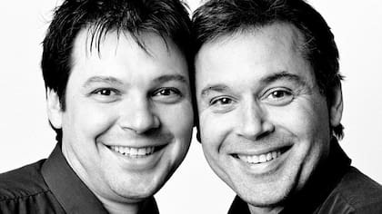 Stéphane Morin (izquierda) y Claude-Simon Langlois. Morin es canadiense y Langlois es estadounidense