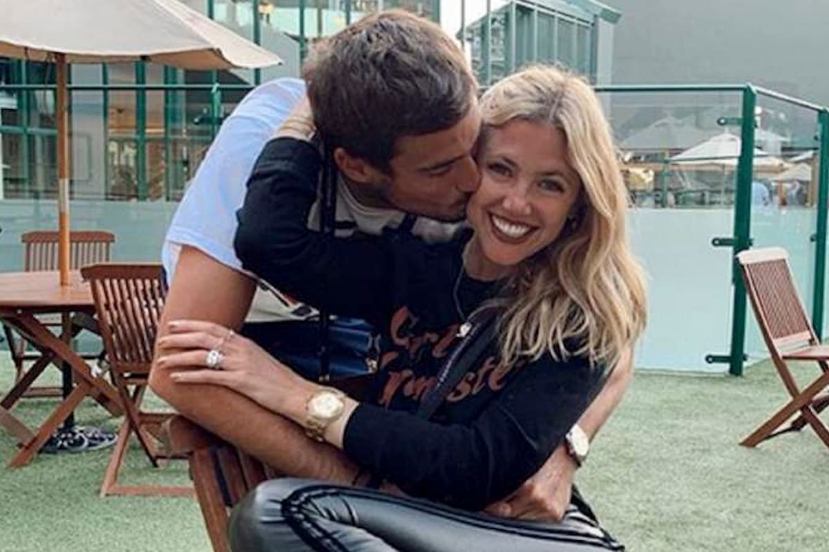 Stephanie Demmer y Guido Pella