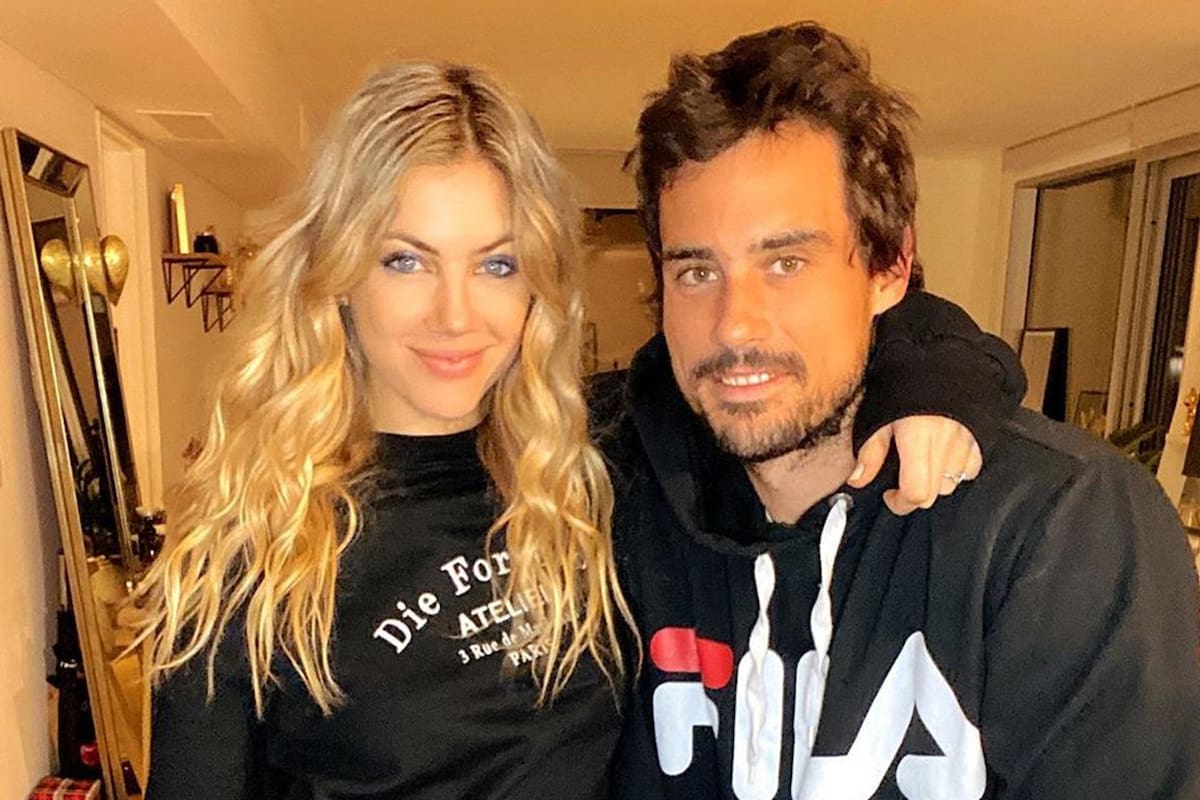 Stephanie Demner y Guido Pella