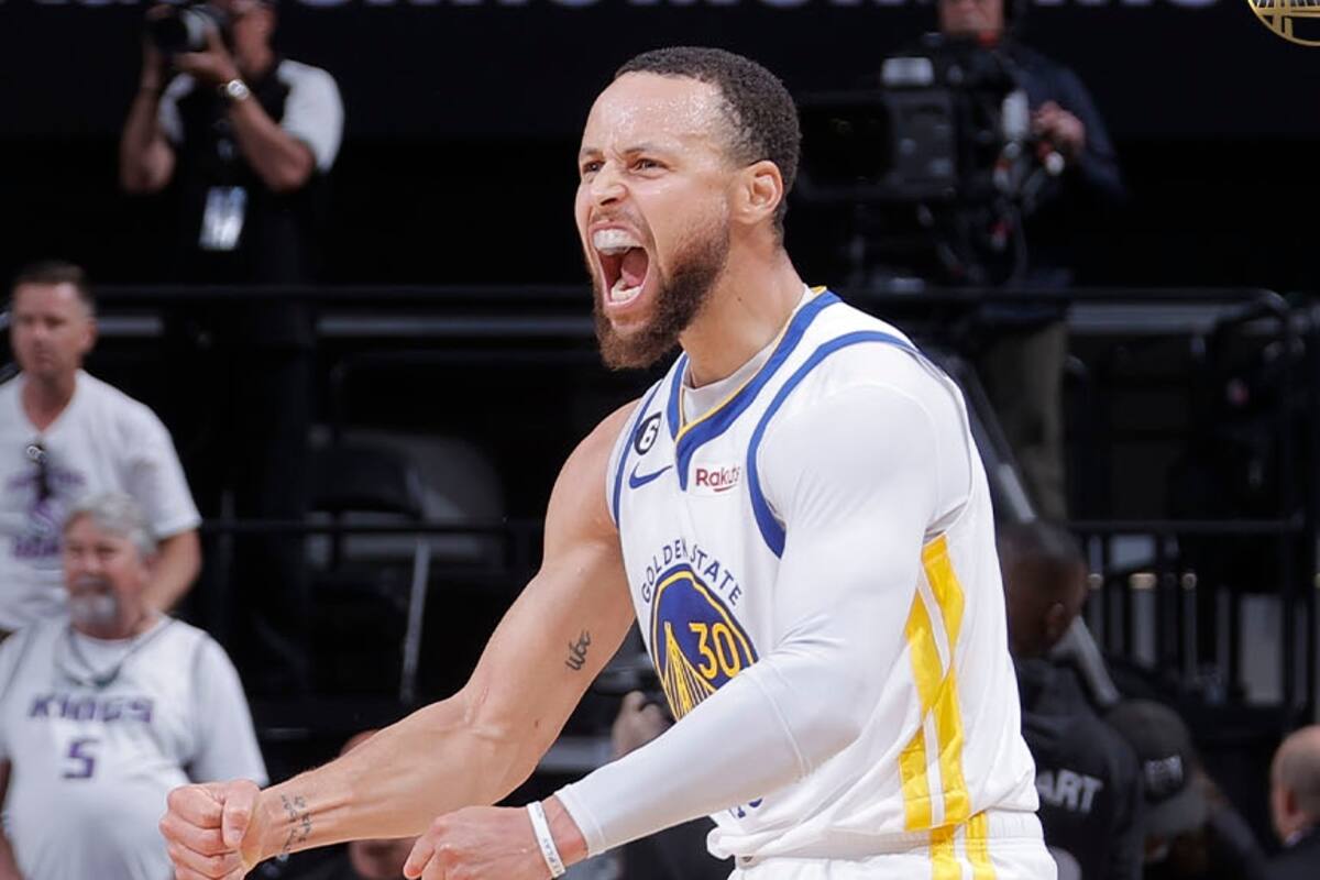 Stephen Curry quebró un récord de Kevin Durant en séptimos juegos de los playoffs de la NBA