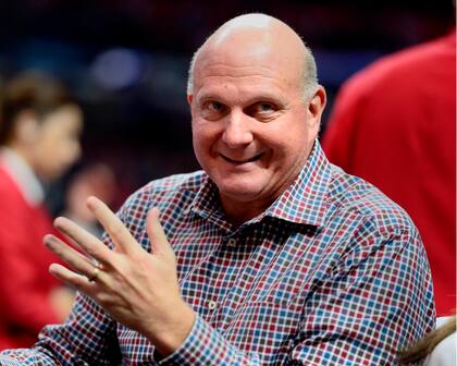 Steve Ballmer, propietario de Los Angeles Clippers.