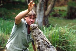 Steve Irwin, el famoso cazador de cocodrilos (Foto: Archivo)