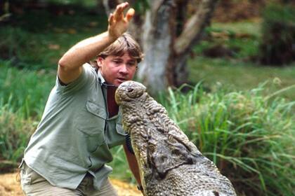 Steve Irwin, el famoso cazador de cocodrilos (Foto: Archivo)