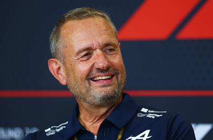 Steve Nielsen, director de Alpine, habló acerca del nuevo monoplaza para 2026. (Photo by Clive Rose/Getty Images)