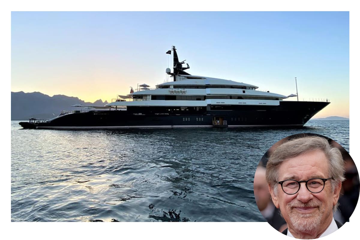 Steven Spielberg puso a la venta su enorme yate plagado de lujos