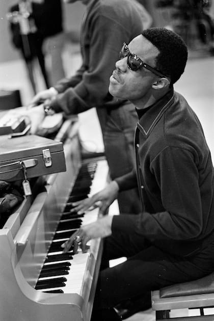 El joven Stevie Wonder, en 1967