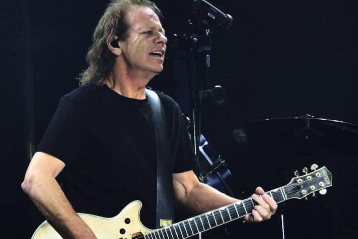 Stevie Young, tras el susto, fue dado de alta