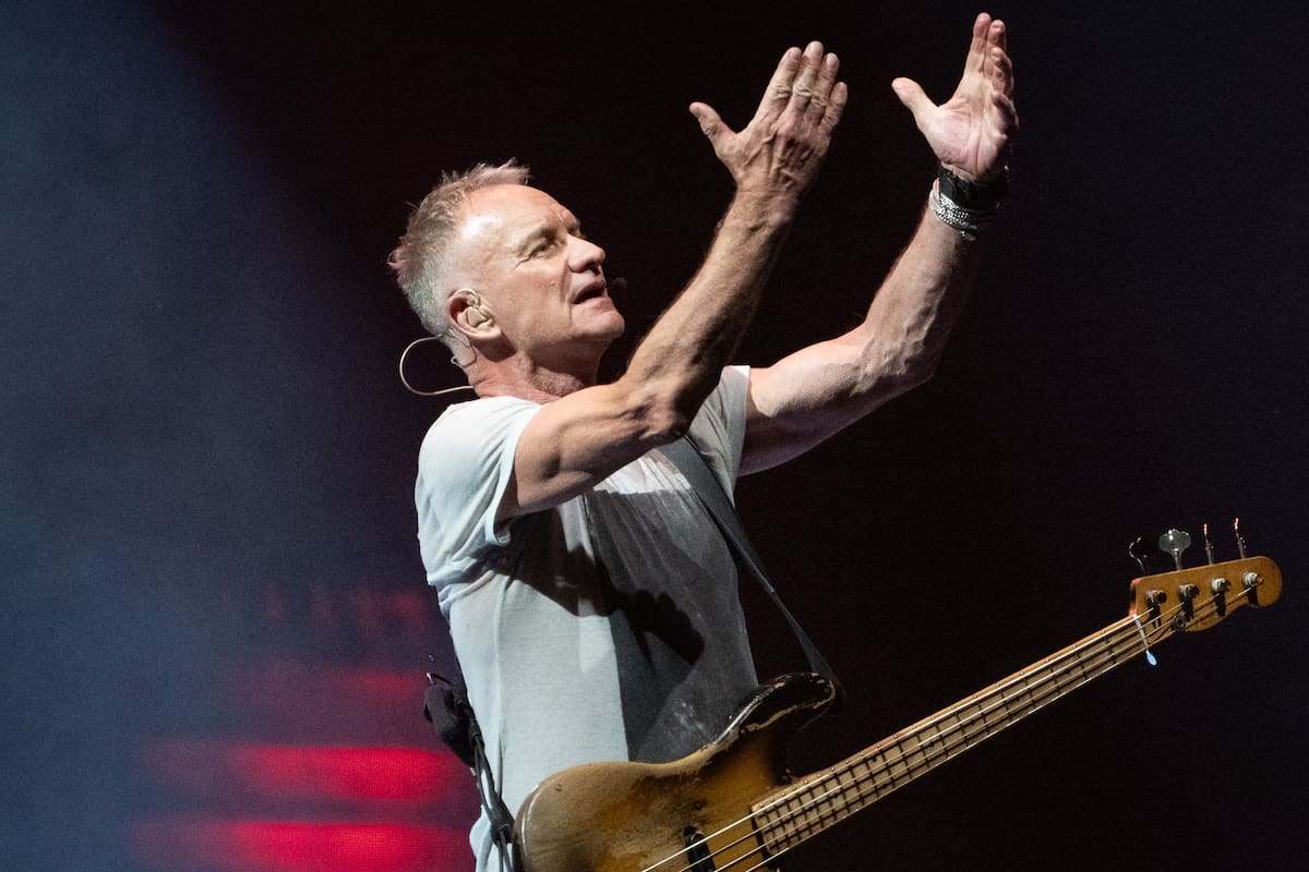 Sting, en el primero de los shows de 2025 en el Movistar Arena de Buenos Aires