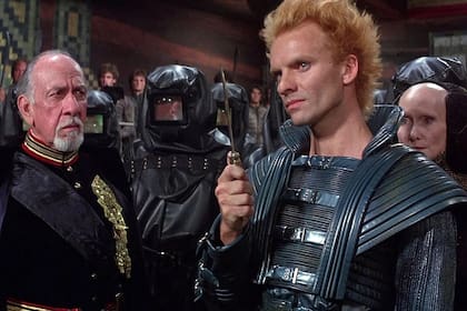 Sting, uno de los protagonistas de Duna, de David Lynch