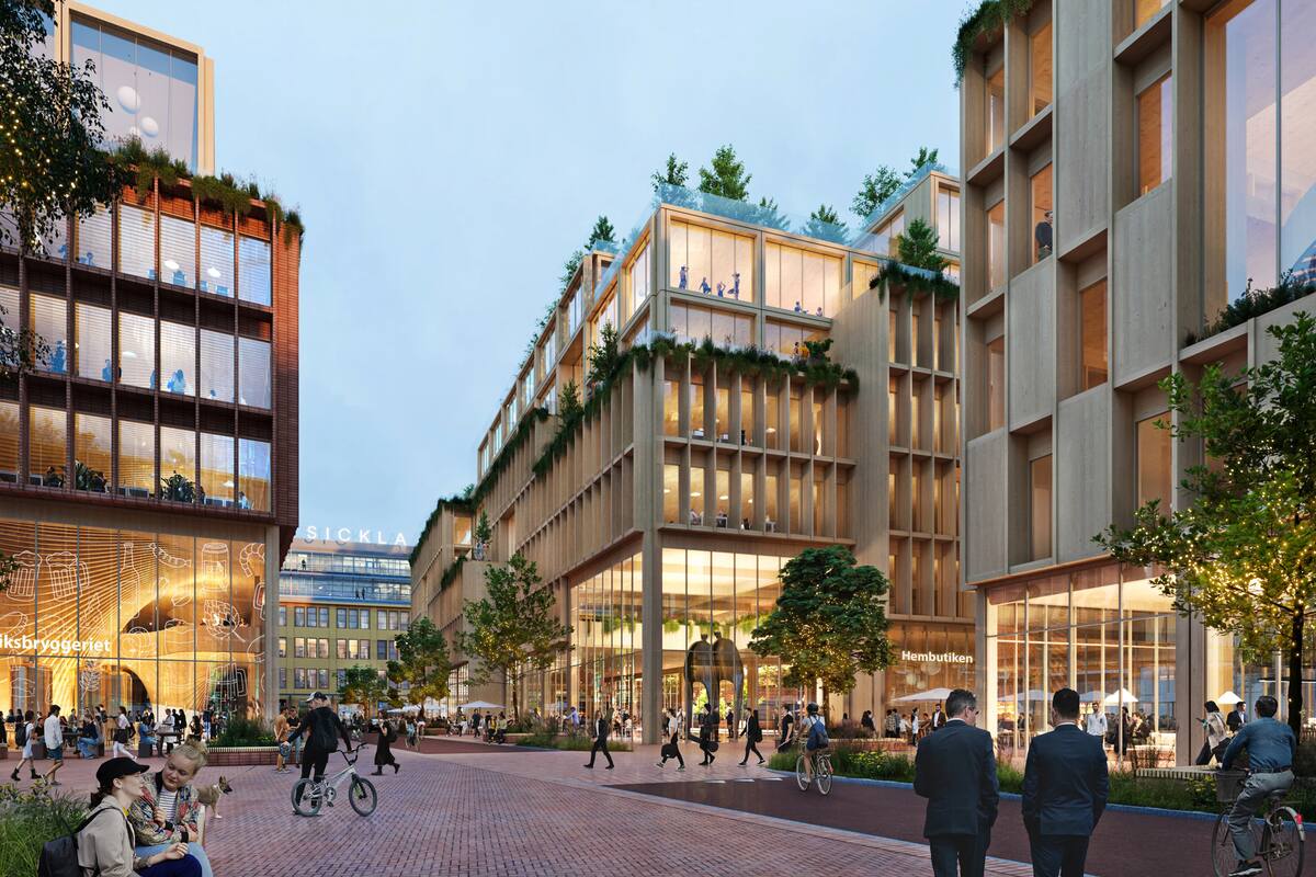 Stockholm Wood City