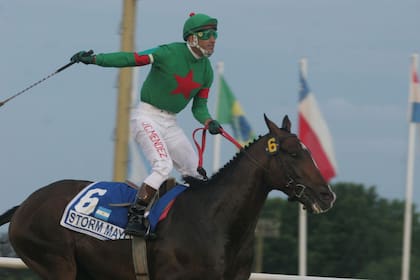 Storm Mayor es uno de los solo seis caballos que ganaron dos Pellegrini seguidos, desde 1887