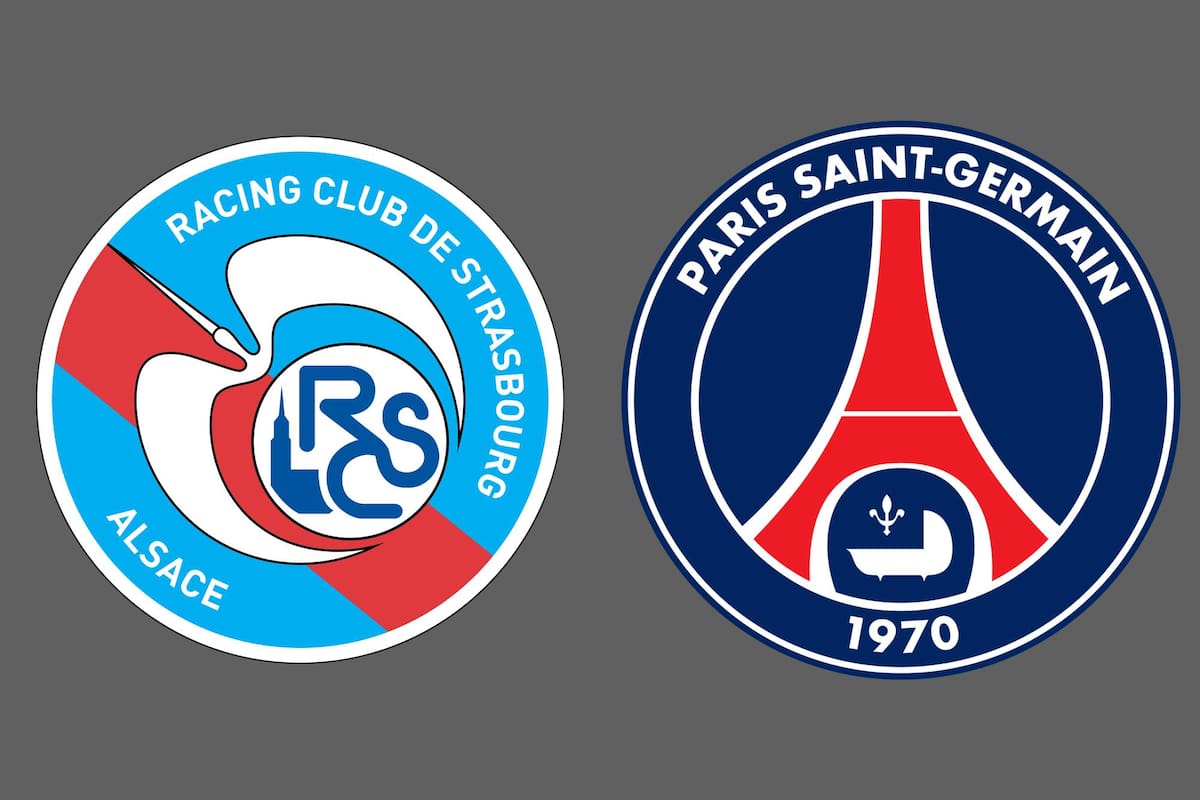 Strasbourg y Paris Saint-Germain disputaron uno de los encuentros de la jornada del fútbol francés