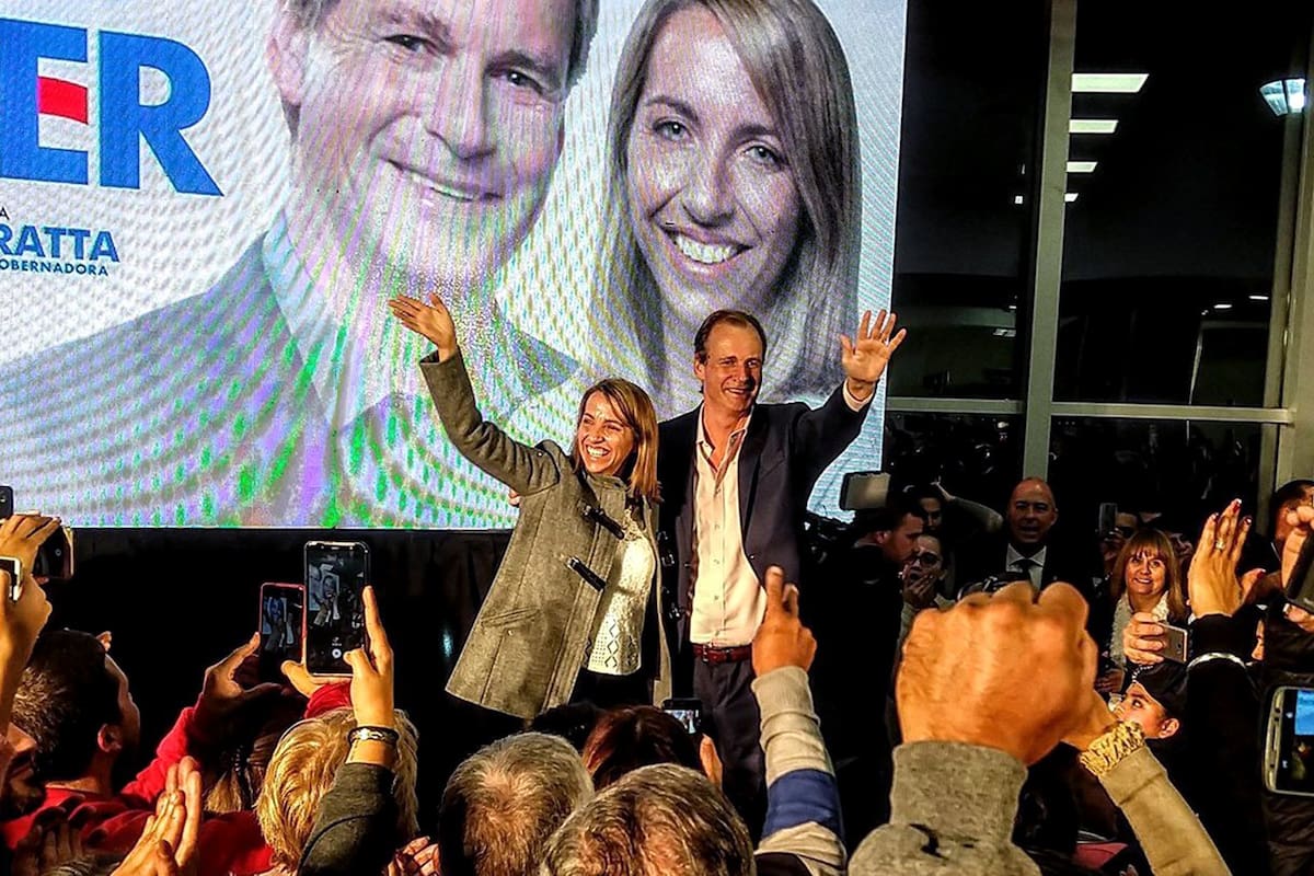 Stratta y Bordet celebraron el triunfo en las elecciones entrerrianas