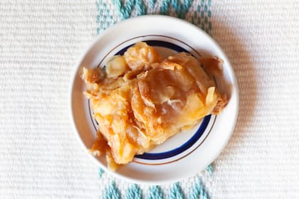 Strudel, un clásico de la comida alemana.