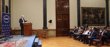 Sturzenegge adelantó algunos capítulos de la ley de mercado de capitales