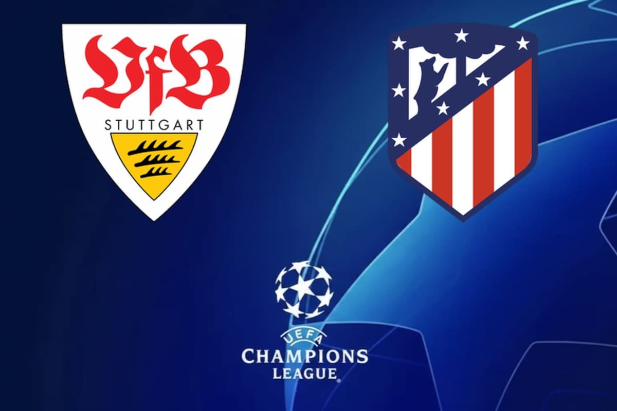 Stuttgart y Atlético de Madrid disputaron uno de los encuentros de la jornada de la Champions League