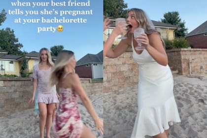 Su amiga le dio una sorpresa en su despedida de soltera y los usuarios de redes sociales no la perdonaron
