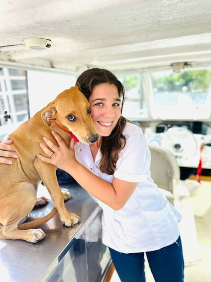 Su amor por los animales viene desde chica