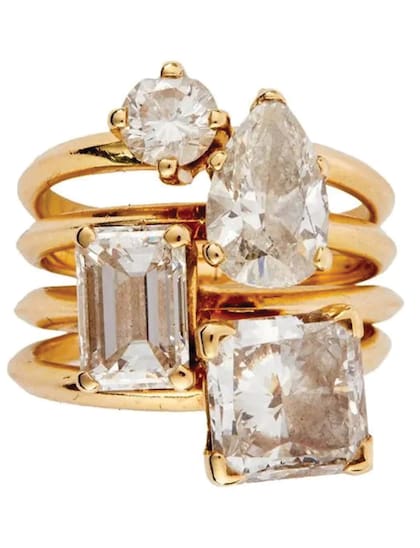 Su anillo de bodas, de oro y diamantes, por el que se esperan obtener 20.000 dólares.