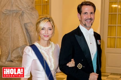 Su boda fue la mezcla perfecta de realeza y fortuna. Al padre de Marie-Chantal, el magnate norteamericano Robert Warren Miller, se lo conoce como el “rey de los duty free”.